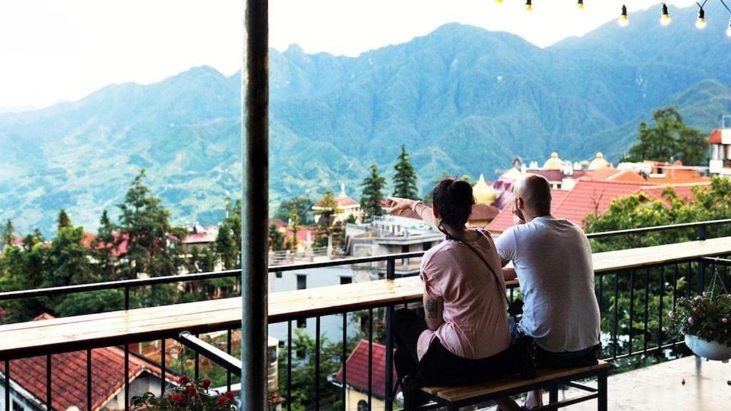 Sapa Center View Hotel Esterno foto